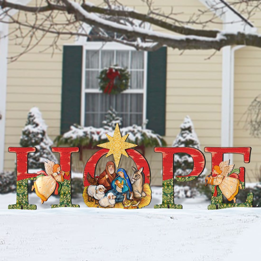 Hope Outdoor Nativity Set