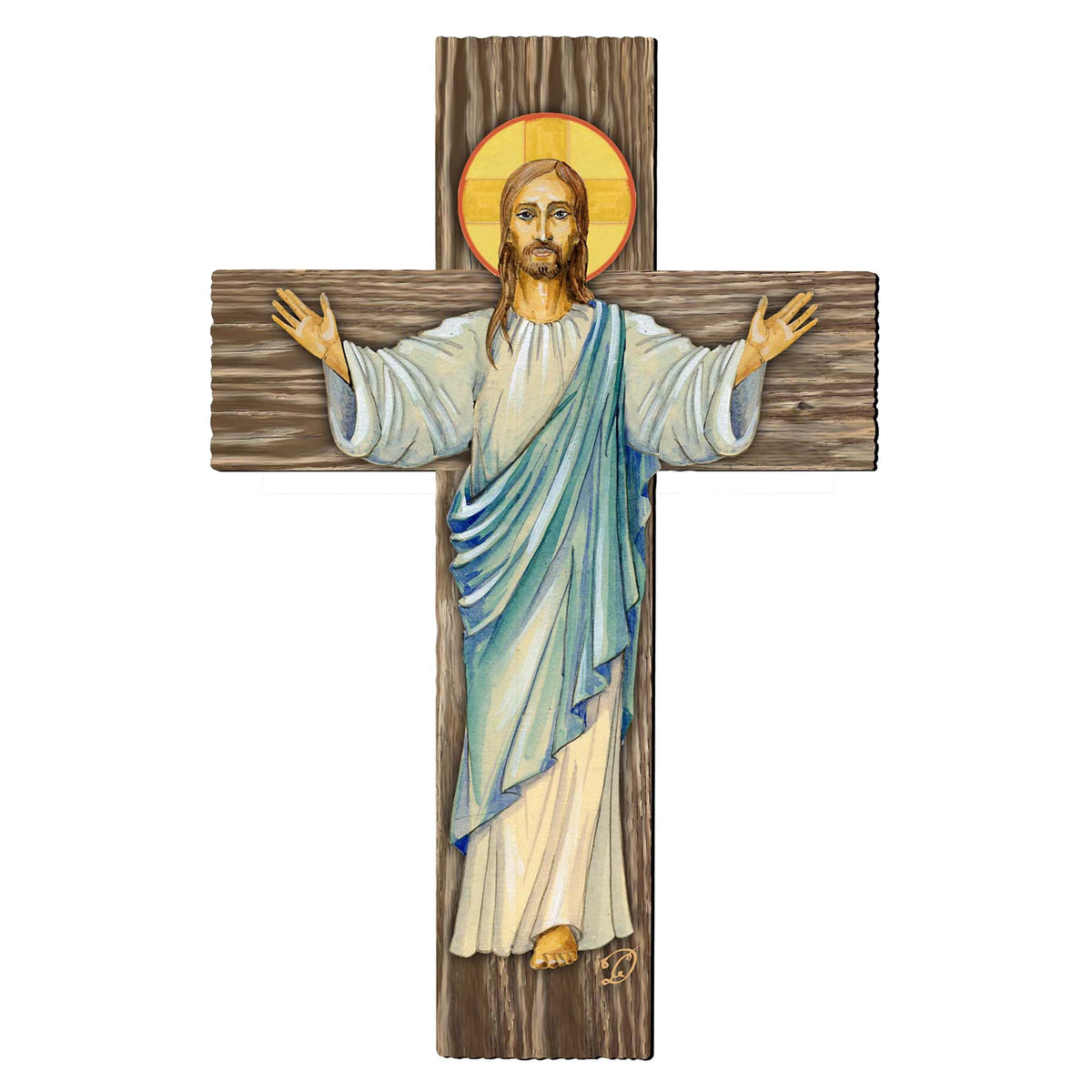 Jesus Cross Outdoor Decor