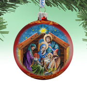 The Gift of the Three Kings Glass Ornament Limited Edition