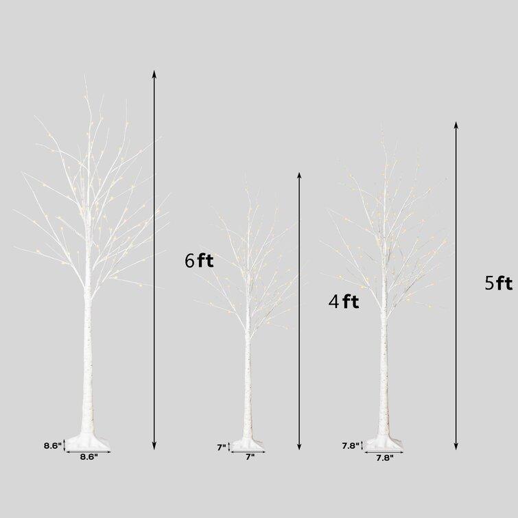 Artificial Lighted Christmas Trees And Branches Set - Christmas Trees USA