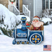 Train Ride Santa Christmas Outdoor Decor