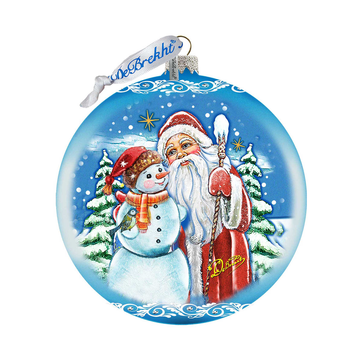 Christmas Workshop Glass Ornament Limited Edition