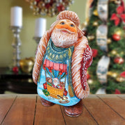 Balloon Ride Santa Handcrafted Christmas Figurine