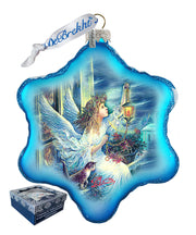 Light the Way Angel Glass Ornament by G. DeBrekht - Christmas Decor - 754-085