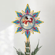 Snow Much in Love Tree Topper Wooden Decor