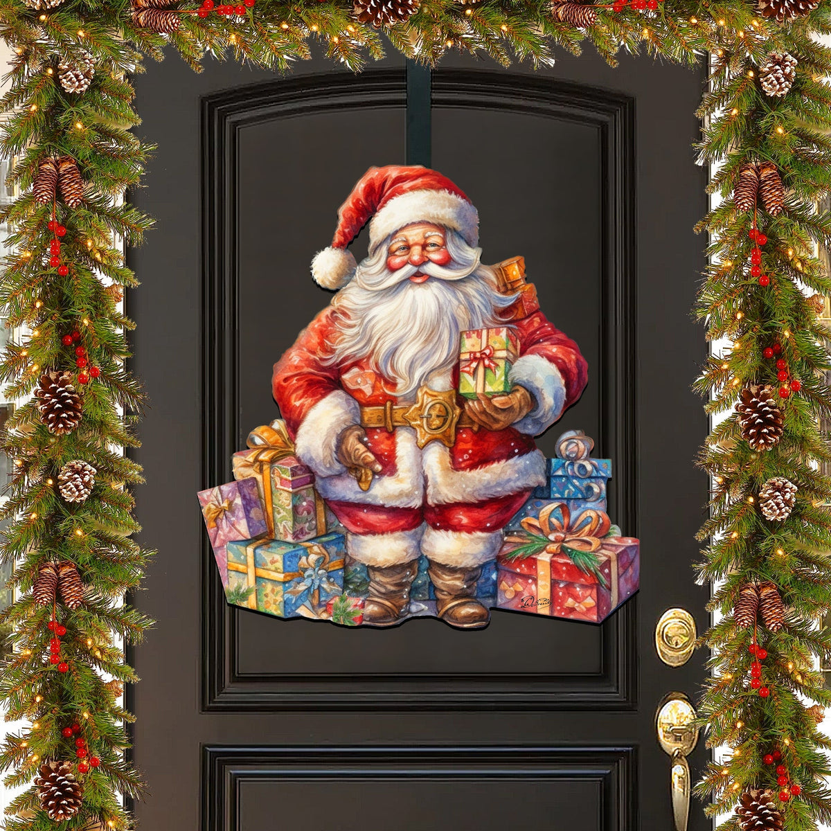 The Joy of Giving Holiday Door Decor