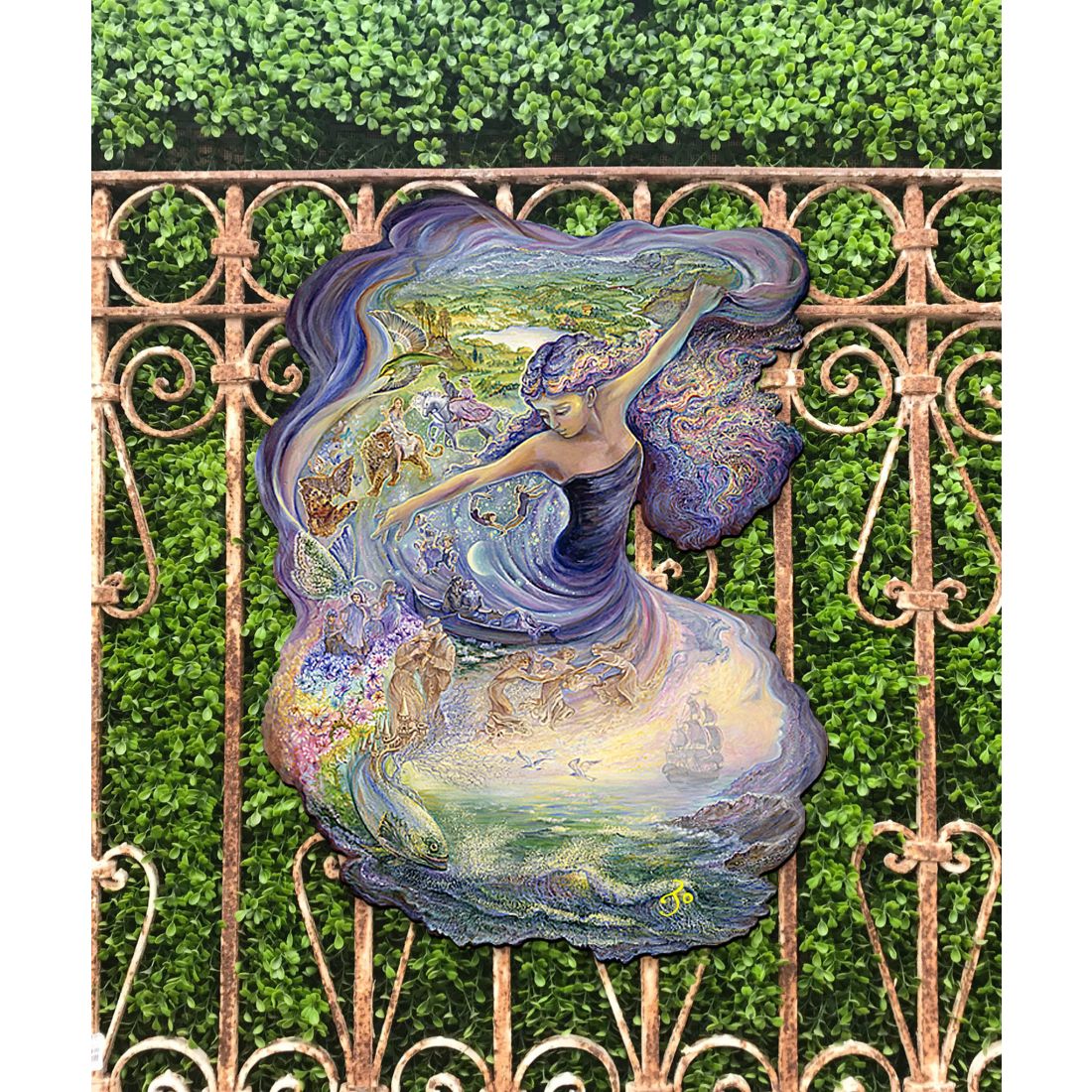 Dance of Dreams Holiday Outdoor Yard Sign