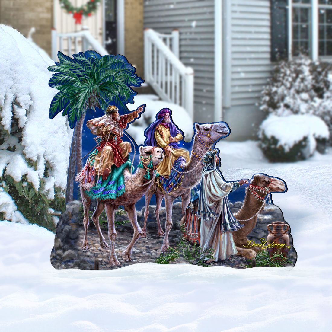 The Magic of Three Kings Nativity Outdoor Decor