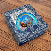 Up-Up and Away Glass Ornament