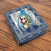 Father Forgive Them Drop Glass Ornament