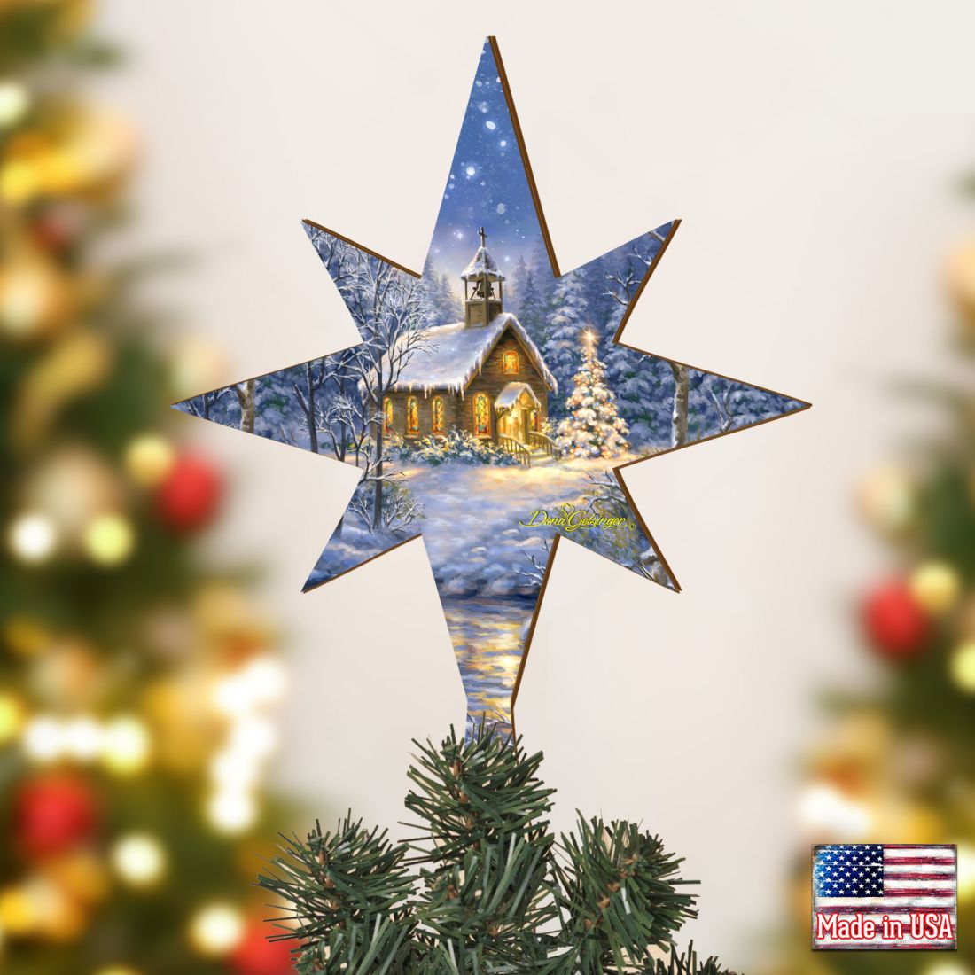 Snow Much in Love Tree Topper