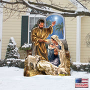 Glory to God Nativity Outdoor Decor by D. Gelsinger - Nativity Holiday Decor - 8461045F-DG