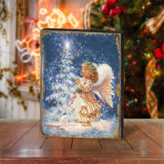 My Christmas Wish Art Wooden Wall Art by D. Gelsinger - Nativity Holiday Decor - 95656B-0703