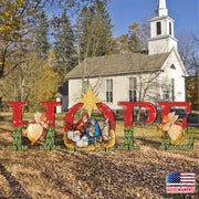 Hope Outdoor Nativity Set