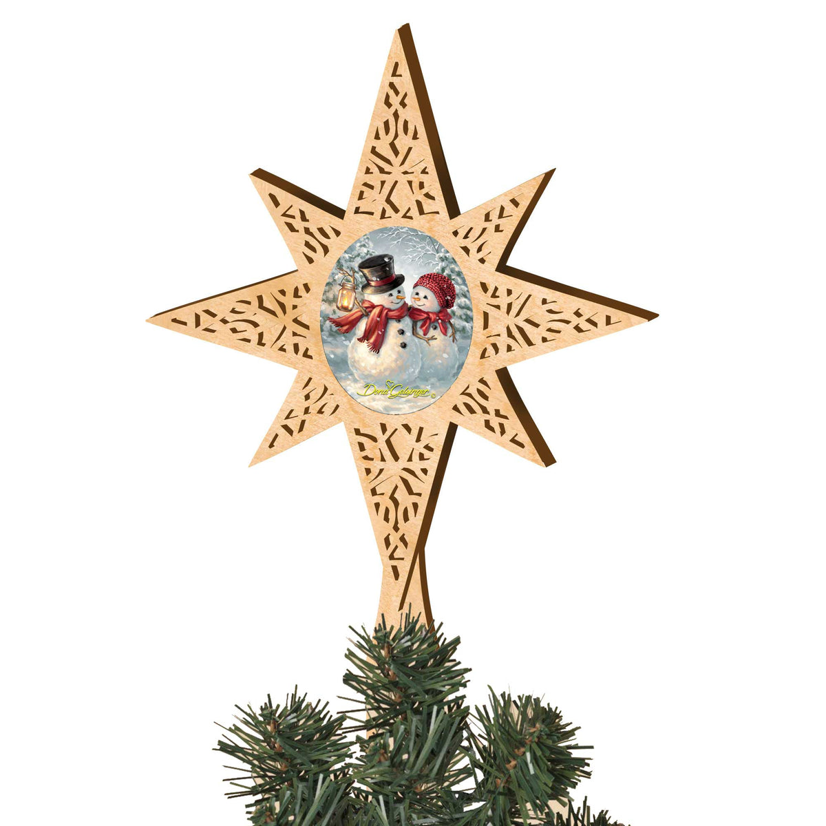 Snow Much in Love Tree Topper
