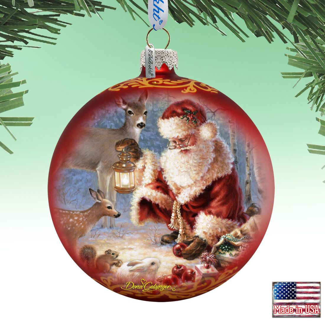 Abundance of Joy Glass Ornament Limited Edition