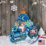 Santa Arrival Christmas Outdoor Yard Sign