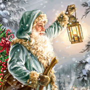 Saint Nicholas Wooden Wall Art Christmas Decoration