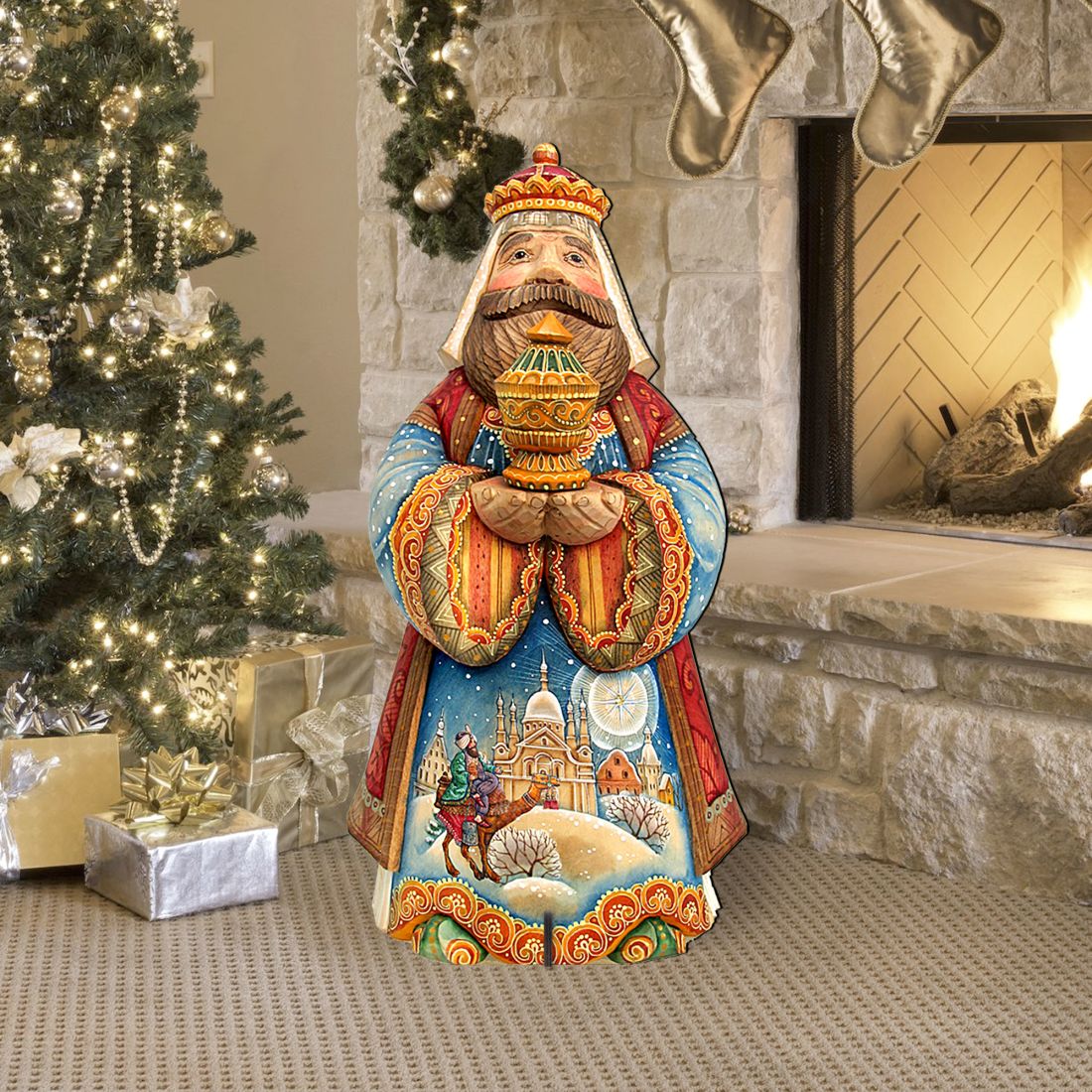 King Balthazar Nativity Outdoor Decor
