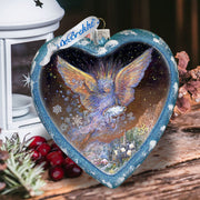 Wings of Love Glass Ornament Limited Edition