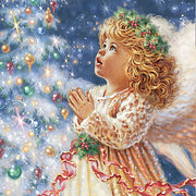 My Christmas Wish Art Wooden Wall Art by D. Gelsinger - Nativity Holiday Decor - 95656B-0703