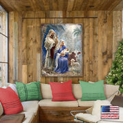 Holy Night Wooden Wall Art Christmas Decoration
