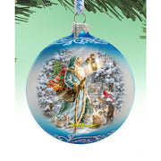 Saint Nicholas Glass Ornament Limited Edition