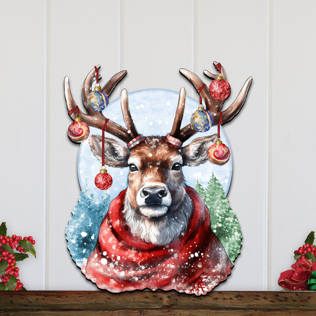 Christmas Mood Holiday Door Decor