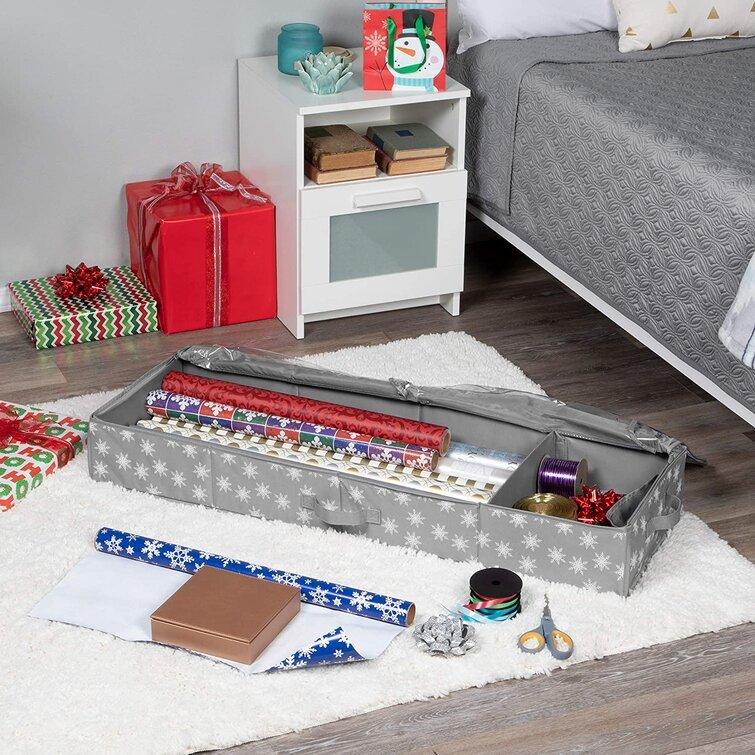 Beautiful Christmas Wrapping Paper Storage Box - Christmas Trees USA