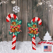 Christmas Candy Cane Holiday Outdoor Decor