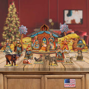 Nativity Village Decorative Set of 21