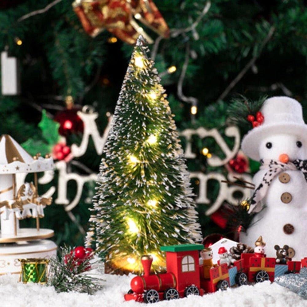 Christmas LED Lights Mini Decorative Tree - 15cm - Christmas Trees USA