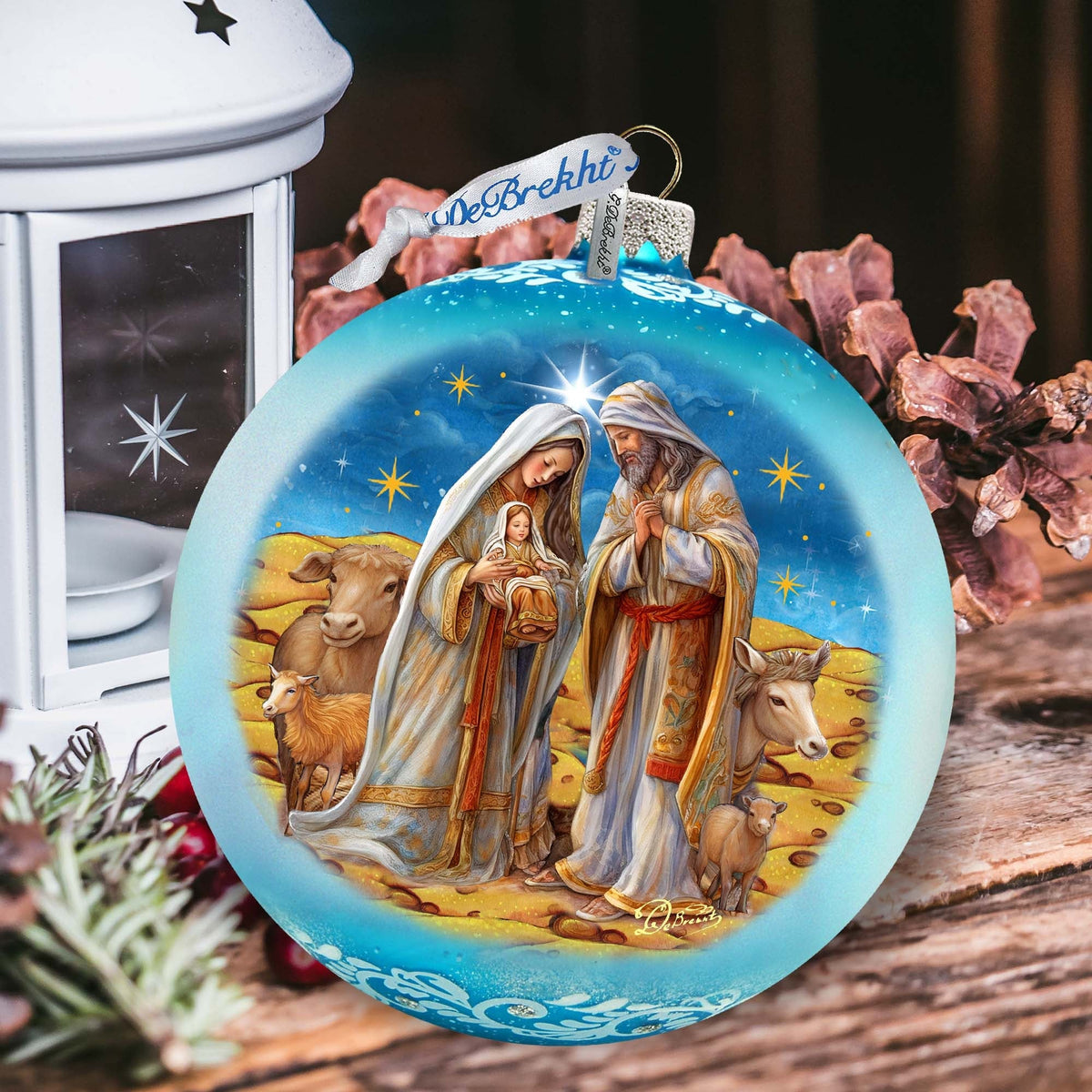 Betelhem Miracle Large Balls, Limited Edition Mercury Glass Ornament