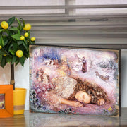 Winter Dream Fantasy Wooden Wall Art Christmas Decoration