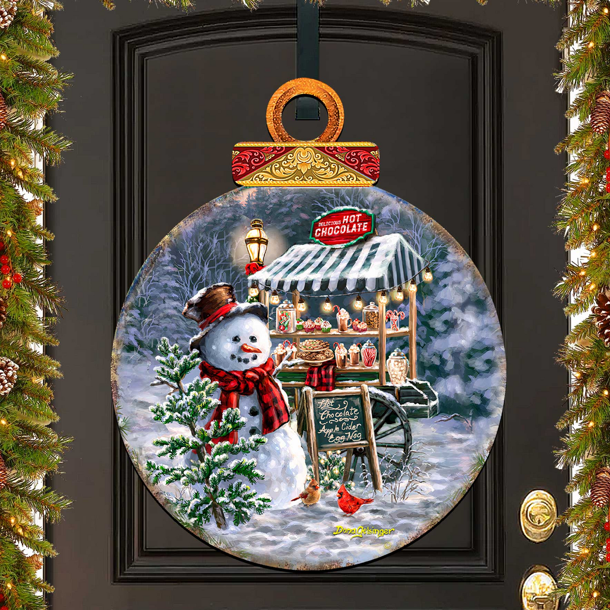Chocolate Stand Christmas Decoration