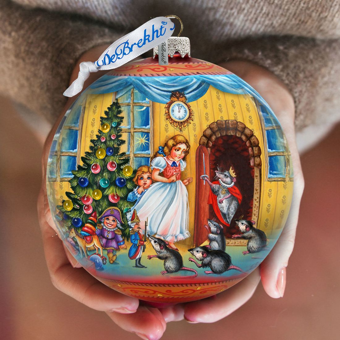 Story of Clara and the Nutcracker Glass Ornament Limited Edition