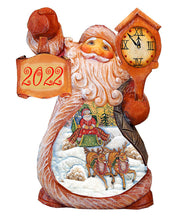 Santa Village Sleigh Ride Christmas Figurine