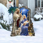 Holy Night Nativity Outdoor Decor by D. Gelsinger - Nativity Holiday Decor - 8461041F-1618