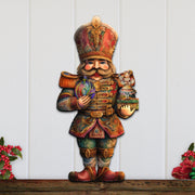 Charming Clara and Nutcracker Prince Holiday Door Decor by G. Debrekht - Christmas Decor - 8611059H