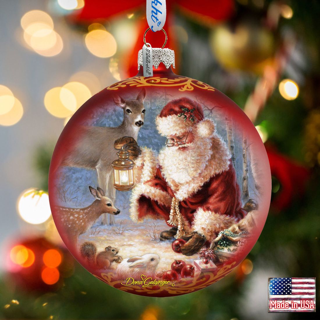 Abundance of Joy Glass Ornament Limited Edition
