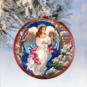 Angel in The Arch Glass Ornament Limited Edition by D. Gelsinger - Christmas Decor - 73892-1322