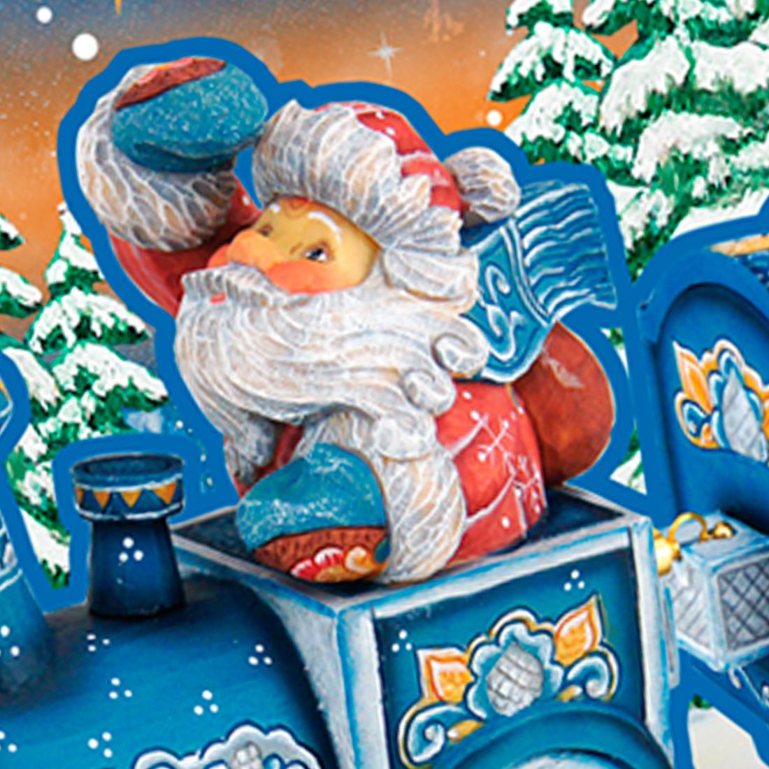 Santa Arrival Christmas Outdoor Yard Sign