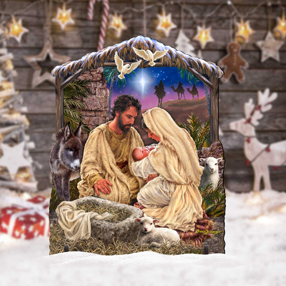 Jesus is Lord Outdoor Yard Decoration