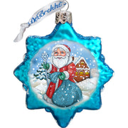 Christmas Mercury Glass Ornaments Set of 3