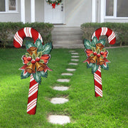 Christmas Candy Cane Holiday Outdoor Decor
