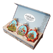 Three Kings Mercury Glass Ornaments Set of 3 by G. DeBrekht - Nativity Holiday Decor - 770102S3