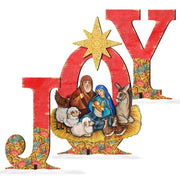 Joy Outdoor Nativity Set