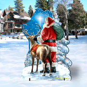 Starry Night Santa Christmas Outdoor Decor