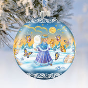 Butterfly Fairy Glass Ornament Limited Edition by G. DeBrekht - Christmas Decor - 73848