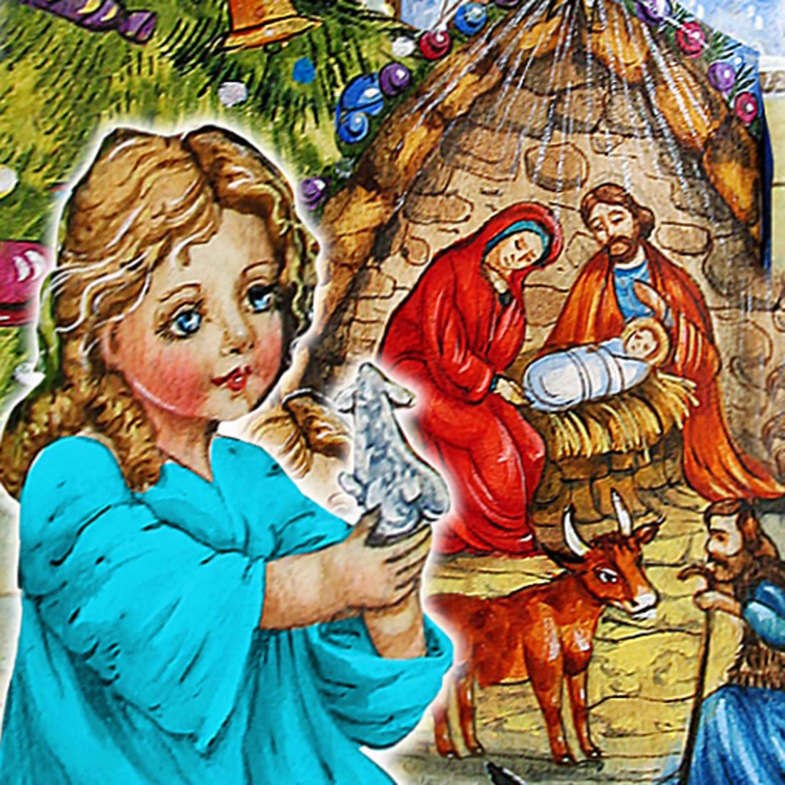 Christmas Night Greetings Santa Handcrafted Christmas Figurine